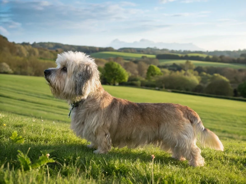 Image de chiens correspondant à la race dandie-dinmont-terrier