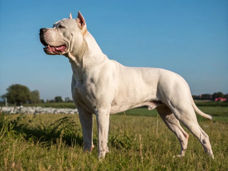 Image de chiens correspondant à la race dogue-argentin