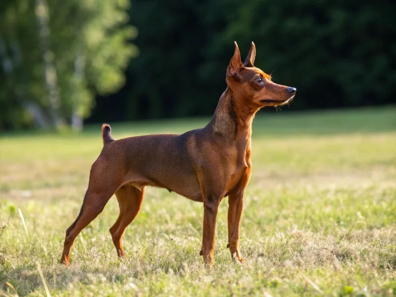 Image de chiens correspondant à la race pinscher-nain